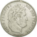 Coin, France, Louis-Philippe, 5 Francs, 1834, Bordeaux, VF(30-35), Silver