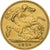 Wielka Brytania, Edward VII, 1/2 Sovereign, 1902, Złoto, MS(60-62), KM:804