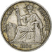 Francuskie Indochiny, 50 Cents, 1936, Paris, Srebro, AU(50-53), Lecompte:261