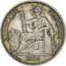 Indochine française, 50 Cents, 1936, Paris, Argent, TTB+, Lecompte:261, KM:4a.2