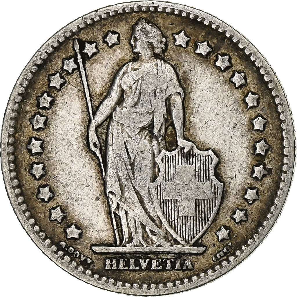 Schweiz, Franc, 1905, Bern, Silber, S+, KM:24