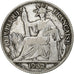 French Indo-China, 20 Cents, 1922, Paris, Silver, VF(30-35), Lecompte:222