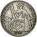 Indochina Francesa, 20 Cents, 1925, Paris, Prata, EF(40-45), Lecompte:225