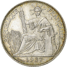 Indochine française, 20 Cents, 1937, Paris, Argent, SUP, Lecompte:236, KM:17.2