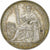 French Indo-China, 20 Cents, 1937, Paris, Silver, AU(55-58), Lecompte:236