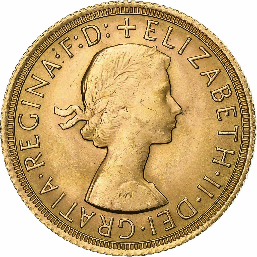 Grande-Bretagne, Elizabeth II, Sovereign, 1968, Or, SUP, KM:908