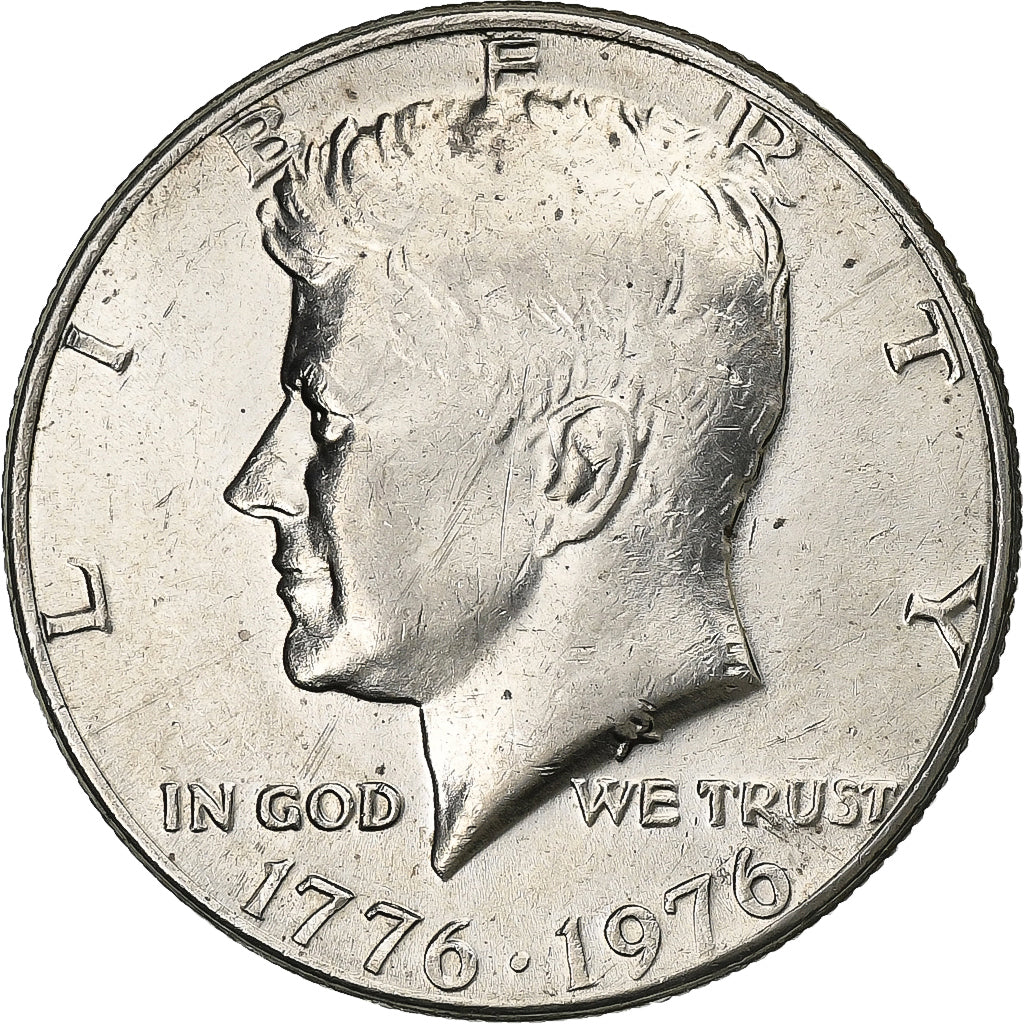 United States, Half Dollar, Kennedy, 1976, U.S. Mint, Copper-nickel, AU(55-58)