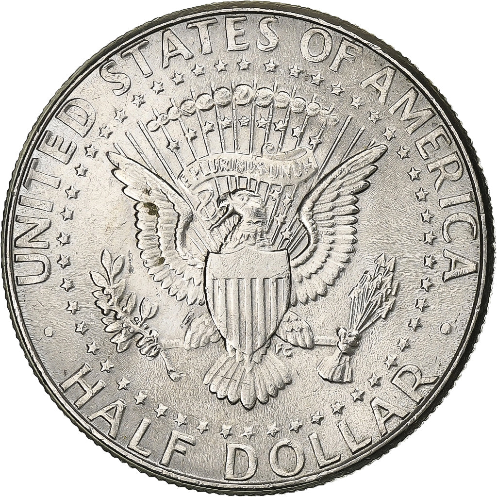 United States, Half Dollar, Kennedy, 1998, U.S. Mint, Copper-Nickel Clad Copper