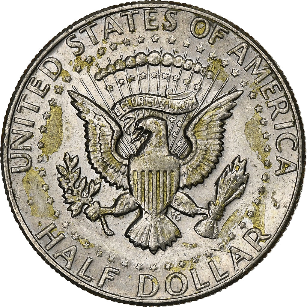 United States, Half Dollar, Kennedy, 1984, U.S. Mint, Copper-Nickel Clad Copper