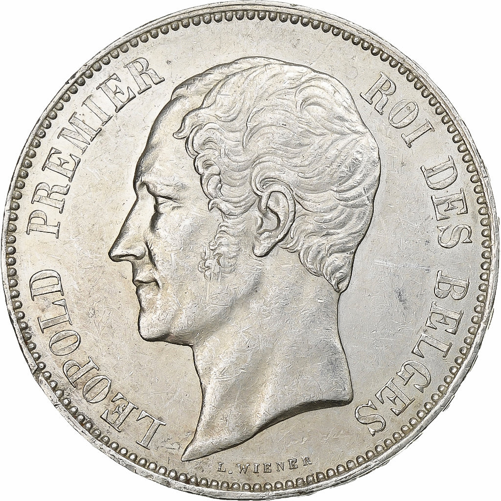 Belgien, Leopold I, 5 Francs, 5 Frank, 1865, Silber, VZ, KM:17