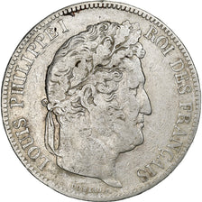 France, Louis-Philippe I, 5 Francs, 1834, Lille, Silver, VF(20-25), Gadoury:678