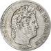France, Louis-Philippe I, 5 Francs, 1838, Strasbourg, Argent, TB+, Gadoury:678