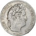 France, Louis-Philippe I, 5 Francs, 1832, Paris, Silver, VF(20-25), KM:749.1
