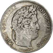 Francia, Louis-Philippe I, 5 Francs, 1832, La Rochelle, Argento, MB+