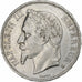 France, Napoleon III, 5 Francs, 1869, Strasbourg, Silver, EF(40-45)