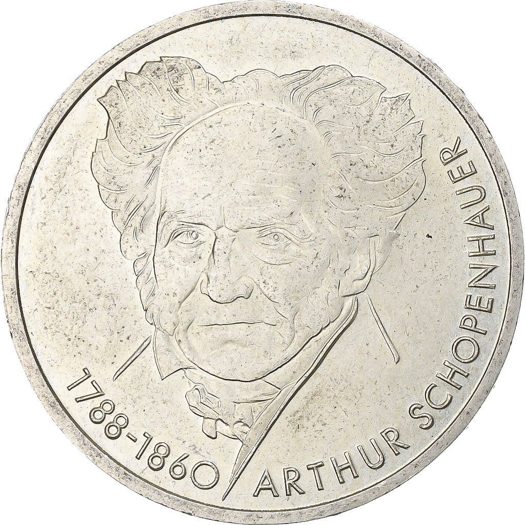 GERMANY - FEDERAL REPUBLIC, 10 Mark, 1988, Munich, Silver, AU(55-58), KM:168