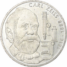 GERMANIA - REPUBBLICA FEDERALE, 10 Mark, 1988, Stuttgart, Argento, SPL-, KM:169