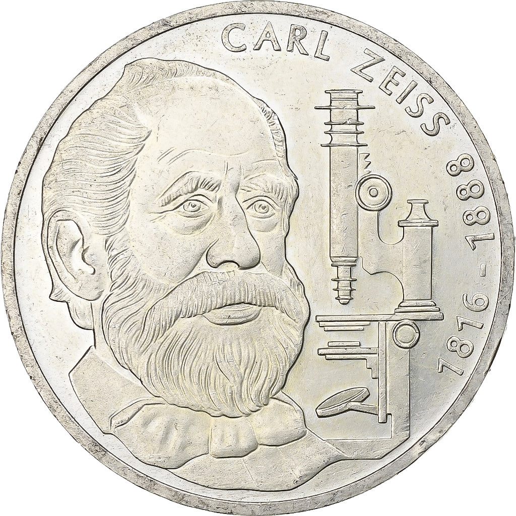 ALEMANIA - REPÚBLICA FEDERAL, 10 Mark, 1988, Stuttgart, Plata, EBC, KM:169