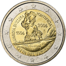 Vaticaanstad, Benedict XVI, 2 Euro, 2006, Rome, Bi-Metallic, UNC, KM:394