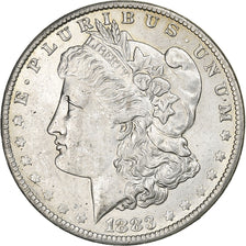 Stati Uniti, Dollar, Morgan Dollar, 1883, U.S. Mint, Argento, SPL-, KM:110