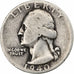 United States, Quarter, Washington, 1940, U.S. Mint, Silver, VF(30-35), KM:164