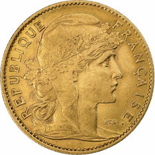 Francia, 10 Francs, Marianne, 1905, Paris, Oro, MBC, Gadoury:1017, KM:846