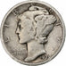 United States, Dime, Mercury, 1929, U.S. Mint, Silver, EF(40-45), KM:140
