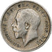 Great Britain, George V, 6 Pence, 1916, Silver, EF(40-45), KM:815