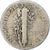 United States, Dime, Mercury, 1925, U.S. Mint, Silver, VF(30-35), KM:140