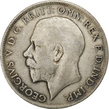 Great Britain, George V, Florin, Two Shillings, 1921, Silver, EF(40-45), KM:817a