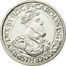 Coin, Belgium, 5 Ecu, 1987, Brussels, MS(60-62), Silver, KM:166