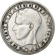 Belgium, Baudouin I, 50 Francs, 50 Frank, 1958, Silver, AU(55-58), KM:150.1