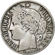 France, Franc, Cérès, 1895, Paris, Silver, VF(30-35), Gadoury:465a, KM:822.1