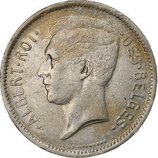 Belgium, Albert I, 5 Francs, 5 Frank, 1931, Nickel, EF(40-45), KM:97.1