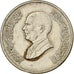 Jordan, Hussein, Dinar, 1998/AH1418, Brass, EF(40-45), KM:64