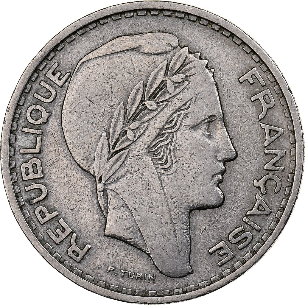 Algieria, 100 Francs, 1950, Paris, Miedź-Nikiel, EF(40-45), Lecompte:55, KM:93