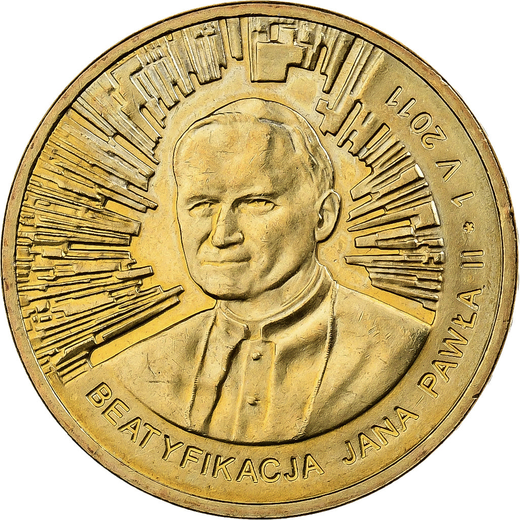 Polen, 2 Zlote, 2011, Warsaw, Messing, VZ, KM:772