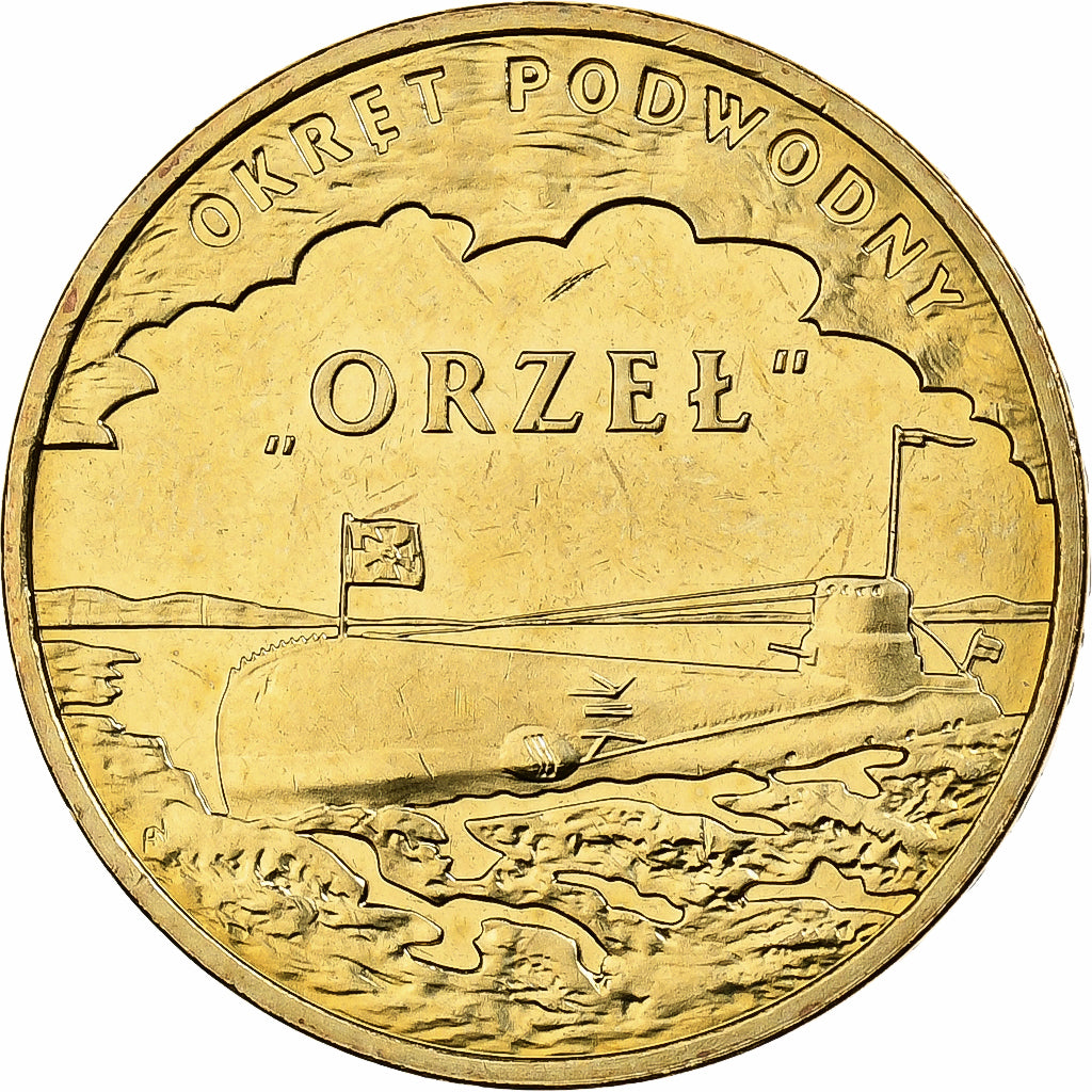 Pologne, 2 Zlote, 2012, Warsaw, Laiton, SUP, KM:837