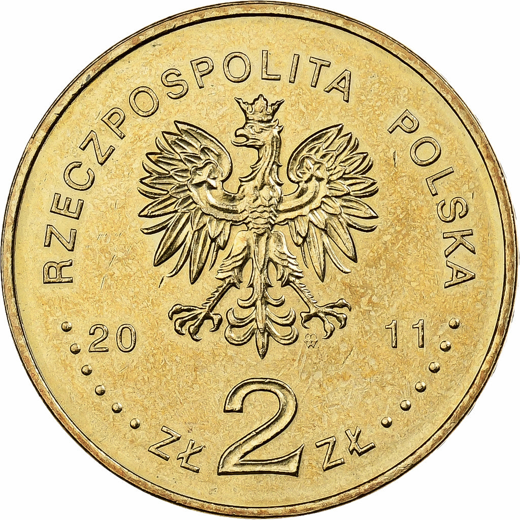 Polonia, 2 Zlote, 2011, Warsaw, Ottone, SPL-, KM:788