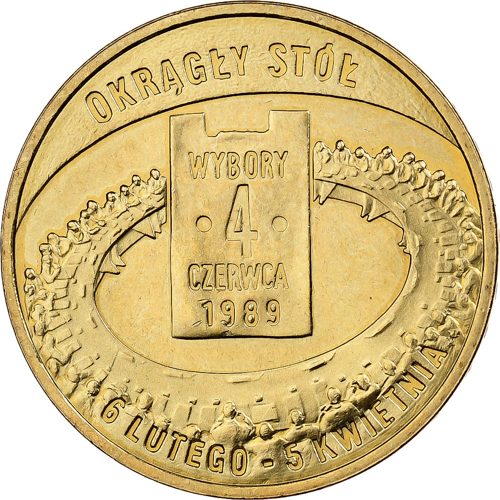 Polen, 2 Zlote, 2009, Warsaw, Tin, PR, KM:680