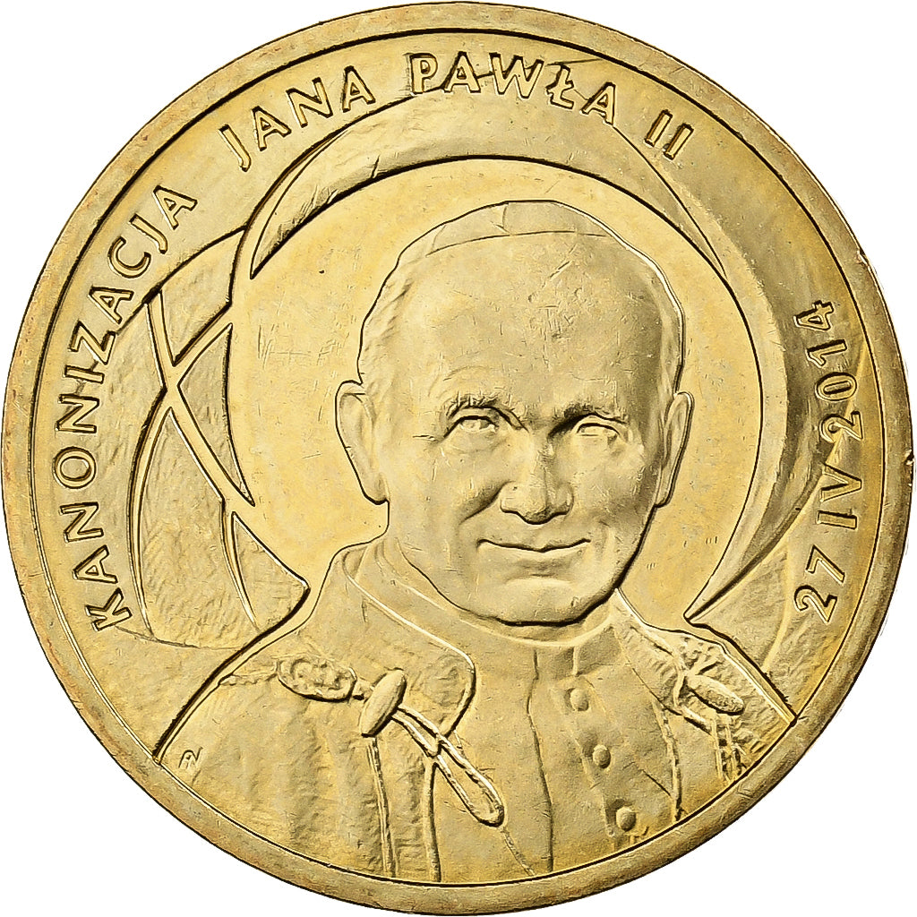 Polen, 2 Zlote, 2014, Warsaw, Tin, PR, KM:919