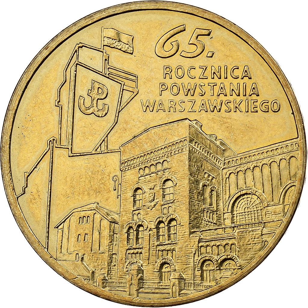 Polen, 2 Zlote, 2009, Warsaw, Tin, PR, KM:687
