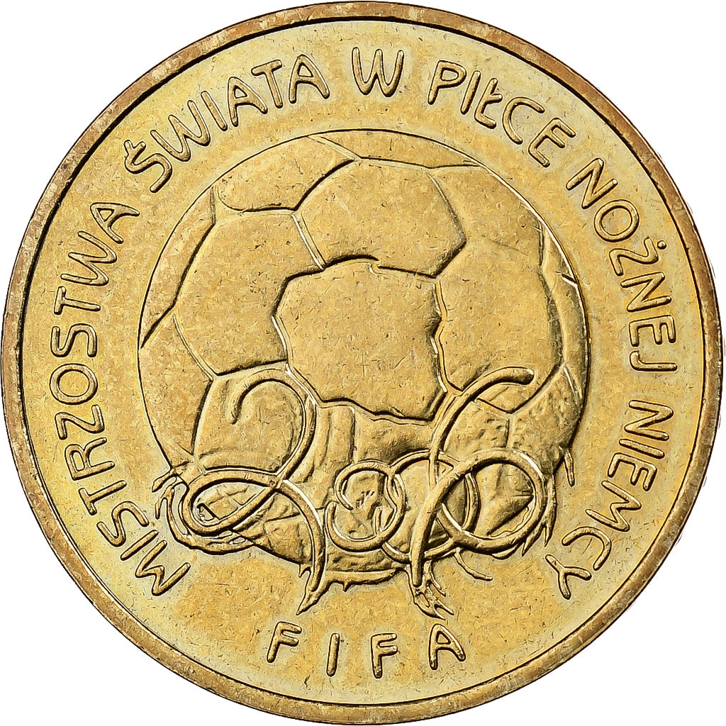 Polen, 2 Zlote, 2006, Warsaw, Tin, PR, KM:606