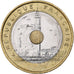France, 20 Francs, Jeux Méditerranéens, 1993, Tri-Metallic, AU(55-58)