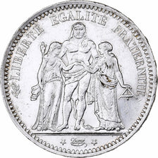 France, 5 Francs, Hercule, 1873, Paris, Silver, AU(55-58), Gadoury:745a
