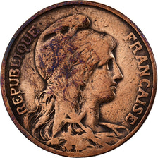 France, 10 Centimes, Dupuis, 1901, Paris, Bronze, VF(20-25), Gadoury:277, KM:843