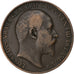 Grã-Bretanha, Edward VII, 1/2 Penny, 1910, Bronze, VF(30-35), KM:793.2