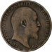 Grande-Bretagne, Edward VII, 1/2 Penny, 1909, Bronze, TB+, KM:793.2