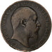 Grande-Bretagne, Edward VII, 1/2 Penny, 1908, Bronze, TB, KM:793.2