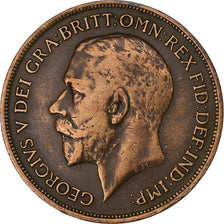 Grande-Bretagne, George V, Penny, 1919, Bronze, TTB, KM:810